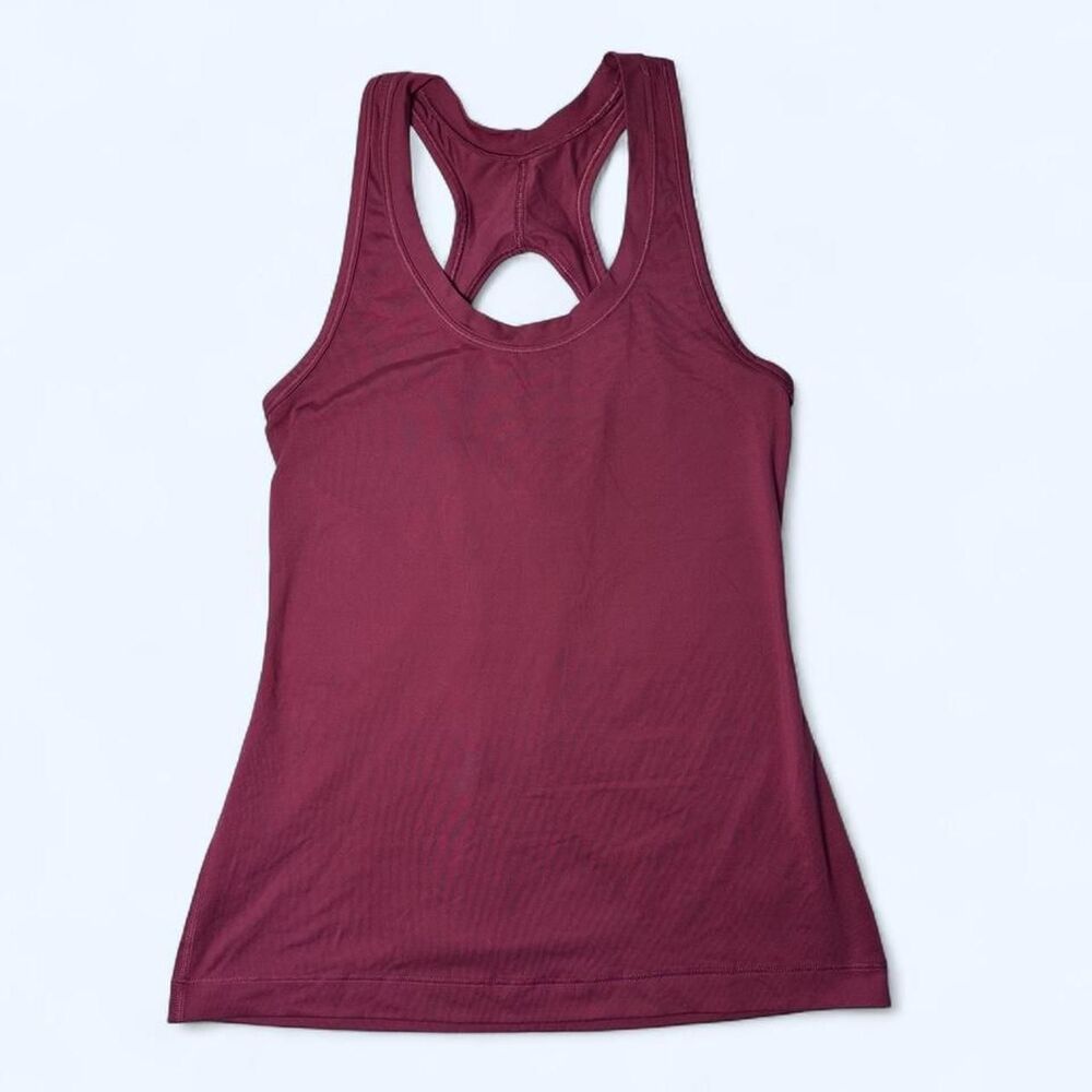 Athleta Deep Berry Speedlight Racerback Tank Size XS